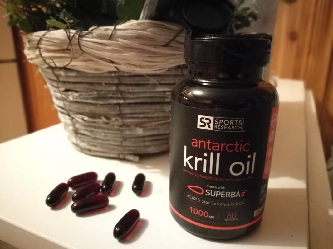 Масло криля Sports Research Krill oil