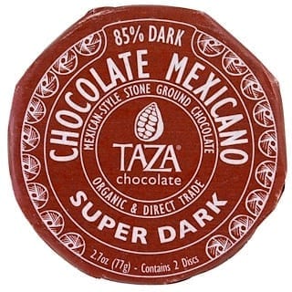 Taza Chocolate, Chocolate Mexicano, Super Dark, 2 Discs