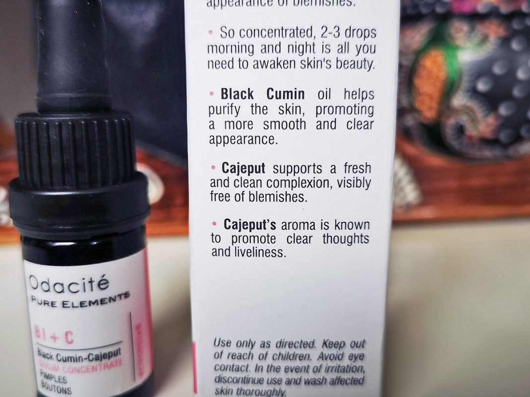 Odacite Pimples Serum Concentrate Black Cumin + Cajeput - отзыв